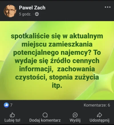 Metylo - Landlord powinien mieć również wgląd do łona matki wynajmującego
#nieruchomo...