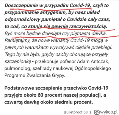 Bulletproof-50 - Hehe a szury mówiły, że będzie tylko 5 dawek. ( ͡° ͜ʖ ͡°)
Oczywiście...