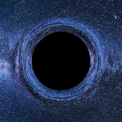 KwantWykopu - Najbardziej zbliżony model czarnej dziury , do tego co byś zobaczył gdy...