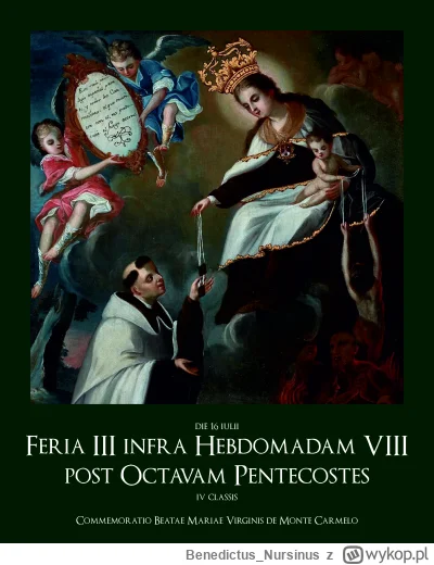 BenedictusNursinus - #kalendarzliturgiczny #wiara #kosciol #katolicyzm

wtorek, 16 li...