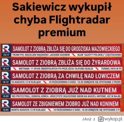 JAn2 - Ostatnio #tvrepublika robiła relację z zatrzymania Ziobry. Nie mam nagrań zost...