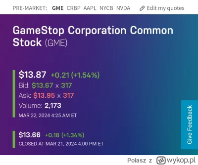 Polasz - Lista obecności premarket
#gme