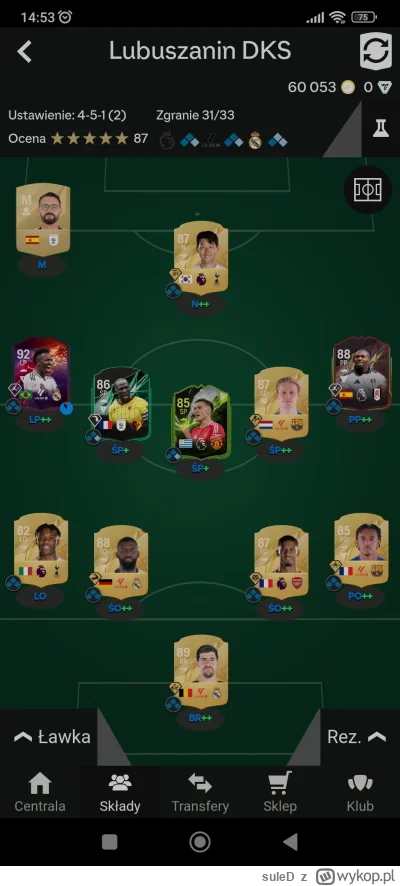 suleD - Nie mogę wskoczyć wyżej niż 7 liga, jakieś rady? Zmiana ustawienia? 

Nie wyb...