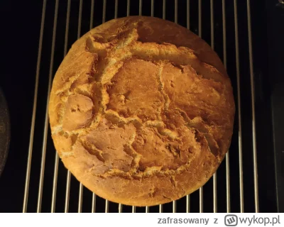 zafrasowany - Szybki chleb bez zagniatania na drożdżach, mam nadzieję że żaden chlebo...
