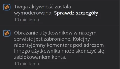 CherryJerry - Szkalowanie moderacji jest zabronione.

#wykop #moderacja