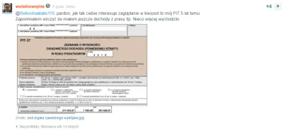 harcerz - @Vanderwill: 14? Już w 2018 roku panicz Wolski zarabiał przynajmniej 17 koł...