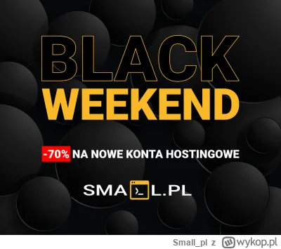 Small_pl - Black Weekend 2025 w SMALL.PL

Tylko teraz wszystkie pakiety hostingowe ku...