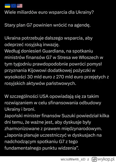 wiciuWw46xD - #wojna #usa #ukraina #rosja  #japonia 
https://x.com/WarNewsPL1/status/...