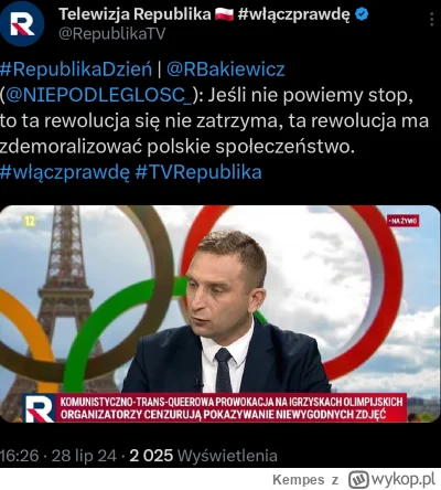 Kempes - #polityka #bekazkatoli #bekazprawakow #heheszki #paris2024 #paryz2024 

I na...