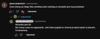 MWittmann - @darth_invader: Beka z nich. Bo dobra pogoda to pracujemy. Mhm, wcześniej...