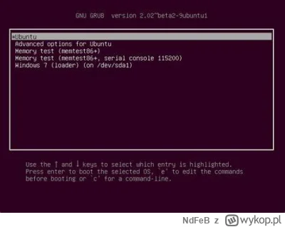 NdFeB - Jak zainstalować Ubuntu na jednym z dysków w komputerze w taki sposób żeby ni...