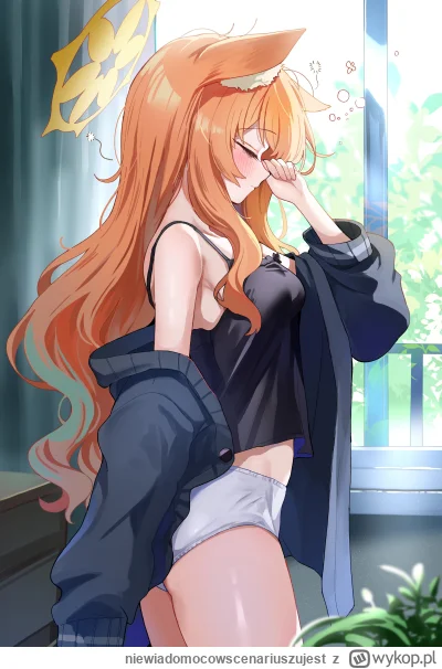 niewiadomocowscenariuszujest - #randomanimeshit #anime #kemonomimi #bluearchive #mari...