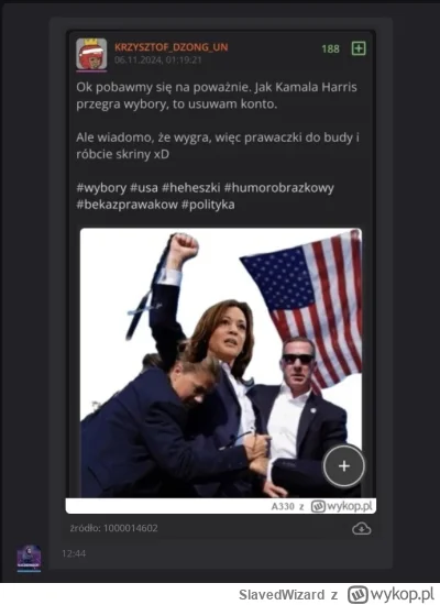 SlavedWizard - @SlavedWizard: Nalezy mu sie cancelculture na wykopie. XD
SPOILER