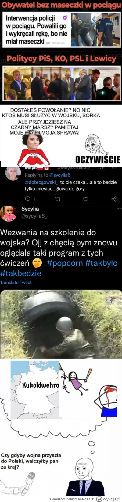 GhostofChristmasPast - #obowiazkowecwiczeniawojskowe #pieklomezczyzn #zalesie #humoro...