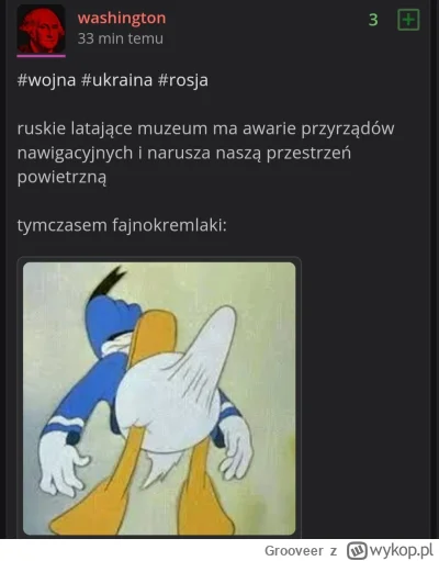 Grooveer - @KarmelkowyZubr: no widzisz a niektórzy dalej wierzą Rosjanom na słowo