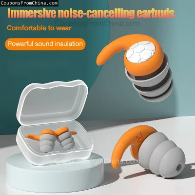 n____S - ❗ 1 Pair Soft Silicone Earplugs Noise Canceling
〽️ Cena: 2.05 USD
➡️ Sklep: ...