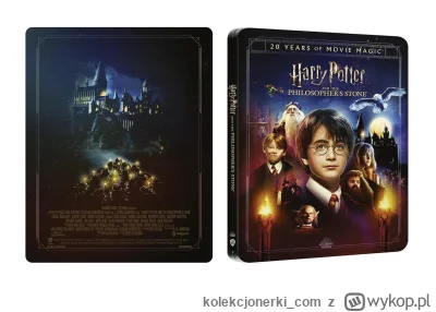 kolekcjonerki_com - Steelbook z filmem Harry Potter i kamień filozoficzny na 4K UHD i...