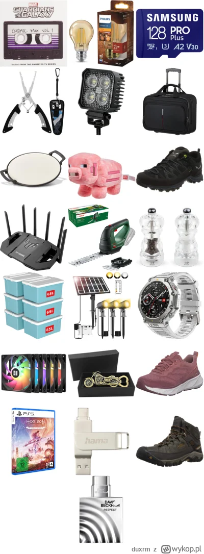 duxrm - Witam, dzisiejsze promocje z przedmiotów wrzuconych na #duxrm
Wszystkie linki...