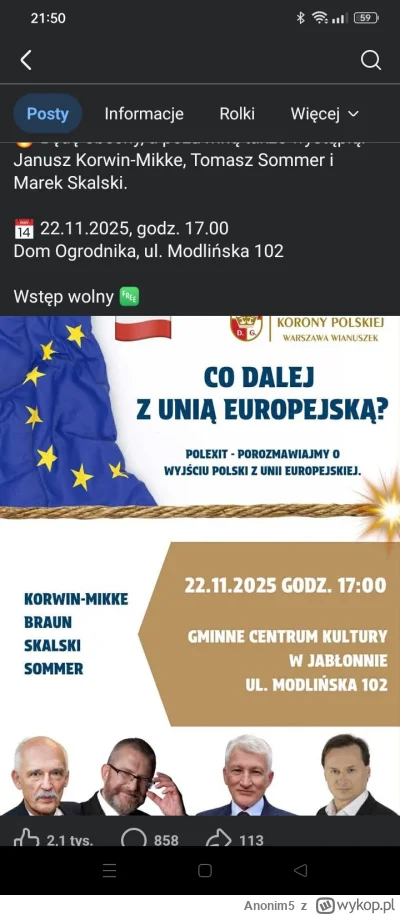 Anonim5 - Nie wiem jak wy, ale ja wolę żyć w Unii Europejskiej a nie w Unii Rosyjskie...