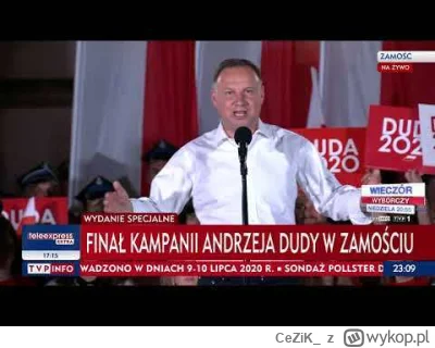 CeZiK_ - @buczubuczu: w TVP Andrzej był cały czas jako najlepszy prezydent, więc pomo...