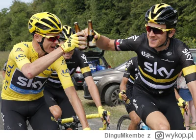 DinguMkembe - Przecież wiadomo, że Tour de France, to zlot narkomanów i alkoholików, ...