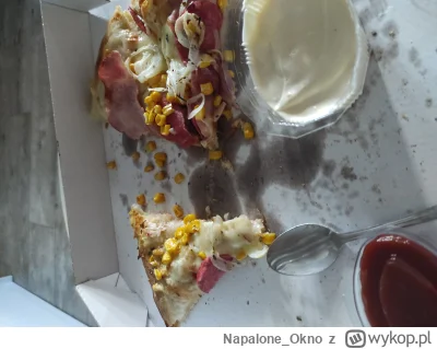 Napalone_Okno - Dzisiaj na obiad Pizza. Po psychiatrze. Pewnie się tym nie najem. Ehh...