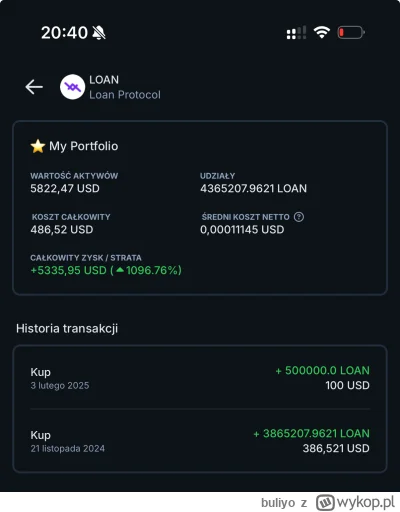 buliyo - Macie coś z crypto, żebyście się nie spłakali jak w przypadku #sldp że peron...