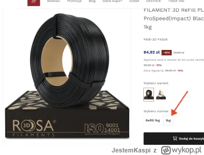 JestemKaspi - @mecenas-z-piaseczna: tutaj wybierasz, na poczatek kup po prostu "1kg",...