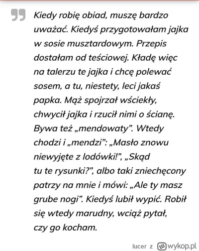 lucer - Te słowa Małgorzaty Tusk najlepiej tłumaczą wydarzenia ostatnich dni.