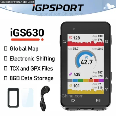 n____S - ❗ iGPSPORT iGS630 Bike Computer
〽️ Cena: 160.43 USD (dotąd najniższa w histo...