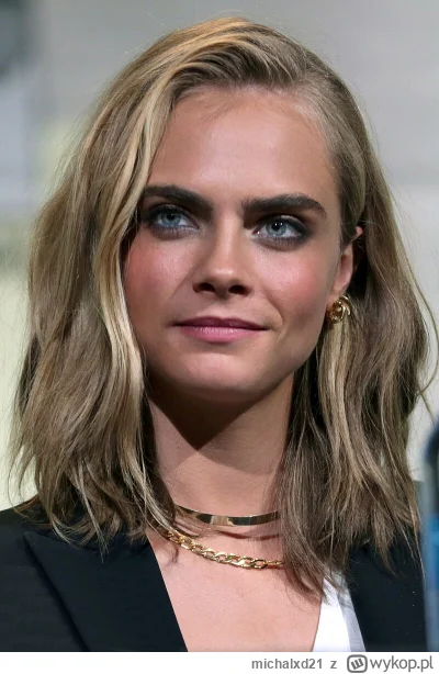 michalxd21 - Wiedziałem że kogoś ta prowadząca mi przypomina i już wiem - cara delevi...