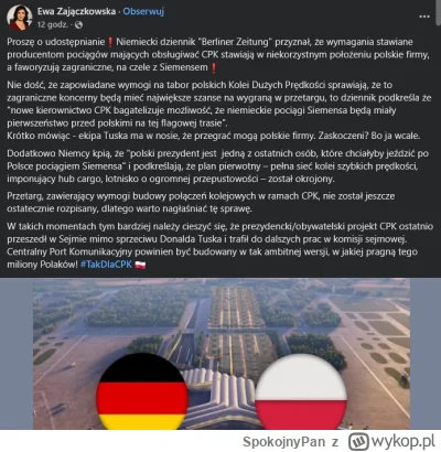 SpokojnyPan - @Shoujiki: poszedł jakiś przykaz znowu, ewka też na siemensa i stado ma...