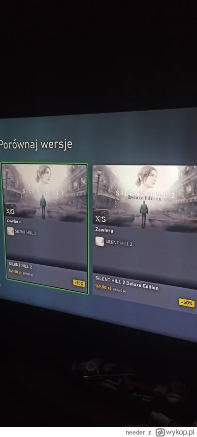 needer - Silent Hill 2 Remake dziś od 00:00 dostępny w Xbox Store, pudelka pewnie nie...