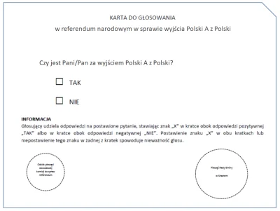 hermie-crab - Jedyne referendum na które czekam
#polityka #referendum #heheszki #pols...