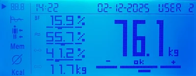 konska-stulejka - Tradycyjne, comiesięczne ważenie. Miałem masę robić dlatego 0,5kg w...