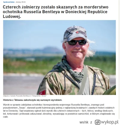 wshk - Przypominam, że ukraińscy żołnierze skazywani w Doniecku za wydumane zbrodnie ...