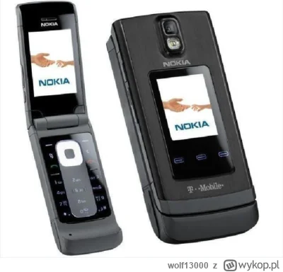 wolf13000 - @Gupiutki: nokia 6650 fold. Bardzo ładny i funkcjonalny telefon z symbian...