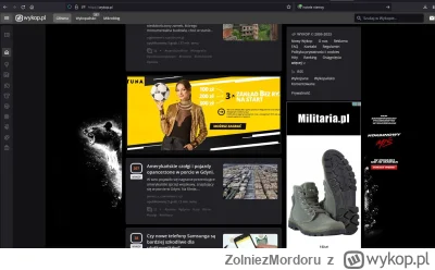 ZolniezMordoru - Mój ulubiony portal z reklamami.
Daję dwa lata i upadek
#wykop #wyko...