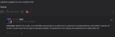 1-1-1-1 - @stachuprzytelefonie: no lewicowiec z poglądami korwina xD