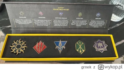 grnek - #gwent #warszawa ktoś zainteresowany zestawem pinów z gry Gwent? Zestaw z któ...