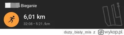 duzybialymis - 7 170,94 - 6,00 = 7 164,94

Dzisiaj krótszy, ale żwawszy trening. Idea...