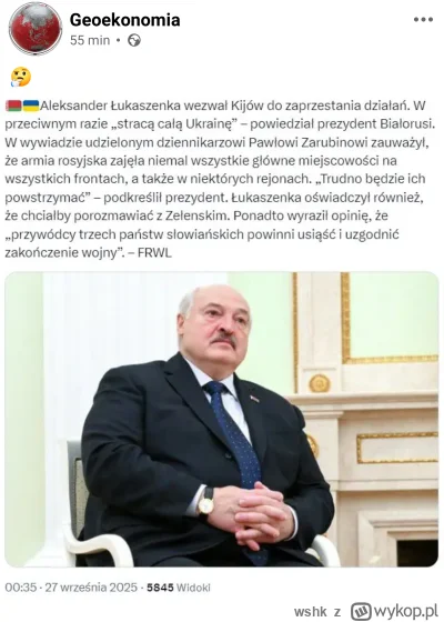 wshk - "wszystkie główne miejscowości"



#ukraina #bialorus #ruskapropaganda