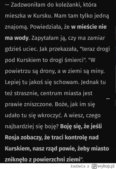 EmDeCe - Najlepszy fragment i w sumie najbardziej prawdziwy jak to w #ruskimir