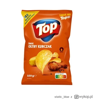 static_blue - Spotkał ktoś Top Chipsy o smaku ostry kurczak w #biedronka ? U mnie są ...