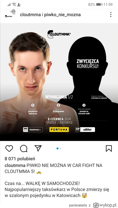 paniswiata - 55 kg i pełnoletni to powinni na wykopie szukać XDDD #famemma #cloutmma ...