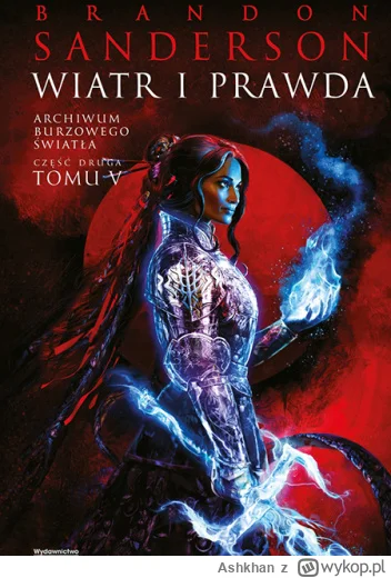 Ashkhan - #sanderson #ksiazki Wiatr i Prawda 2, premiera 7 maja