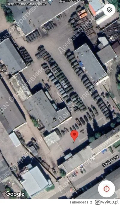 FalseIdeas - Zdjęcia satelitarne cywilnego obiektu (wg rosjan), który został dziś zmi...