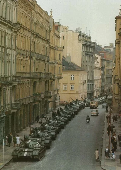 wfyokyga - Interwencja układu warszawskiego w Czechosłowacji 1968