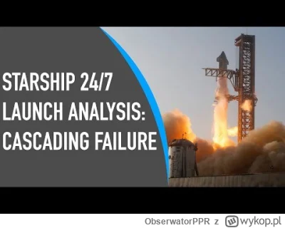 ObserwatorPPR - @houk: Nie tylko na Wykopie krytykują ten start. Dodatkowo w filmiku ...