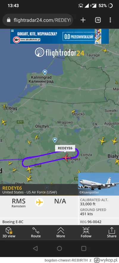 bogdan-chwast-REBIRTH - Jakiś amerykański samolot robi już druga pętlę niedaleko mnie...